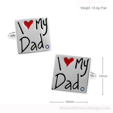 Father's Day Gift Cufflinks Coming Hot Selling Man's Shirt Cufflinks